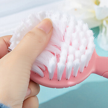 2 τμχ/Σετ Cute Kids Baby Hair Brush and Comb Set για νεογέννητα και νήπια Baby brush Soft Bristles Perfect Baby Gift