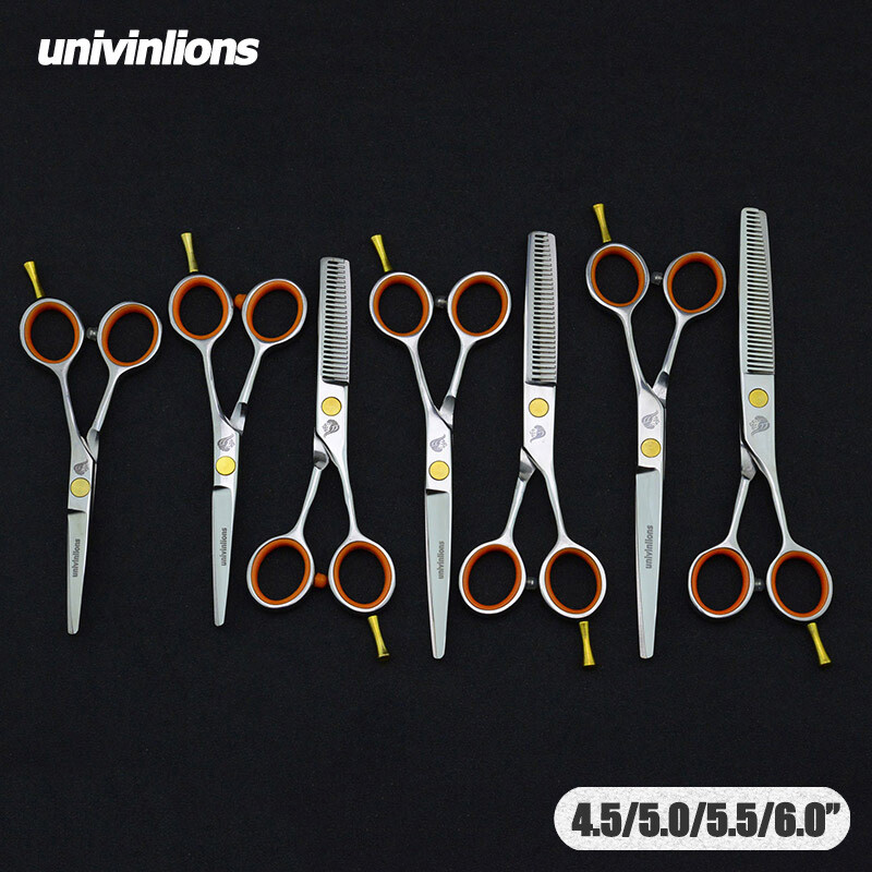 4.5/5.0/5.5/6.0" Japan Hairdressing Scissors Barber Ciseaux Coiffure Barber Thinning Shears Tijeras Scissors for Haircut Kit
