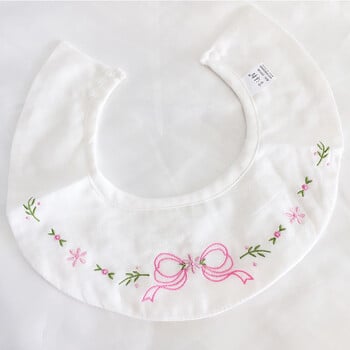 INS Νεογέννητα Baby Bibs Βαμβακερή γάζα για αγόρια και κορίτσια Saliva πετσέτα απορροφητικά πανιά για τα σάλια Λεπτή καλοκαιρινή ανοιξιάτικη τσέπη σάλιου