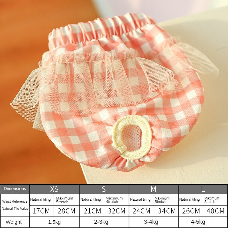 Korduvkasutatavad sanitaarpüksid Pestavad väikesed koerad, pitsist seelikupüksid Lemmikmähkmed Emased koerad Füsioloogilised lühikesed püksid Kassid Lemmiklooma menstruatsioon