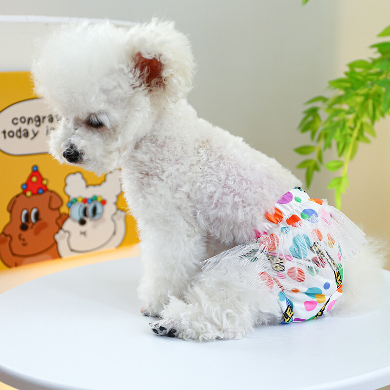 Korduvkasutatavad sanitaarpüksid Pestavad väikesed koerad, pitsist seelikupüksid Lemmikmähkmed Emased koerad Füsioloogilised lühikesed püksid Kassid Lemmiklooma menstruatsioon