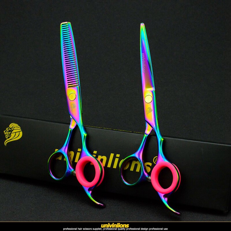 univinlions 6" επαγγελματικό κομμωτήριο ψαλίδι μαλλιών κομμωτήριο κούρεμα μαλλιών ψαλίδι αραίωση ψαλίδι κουρέας κούρεμα tijeras ciseaux