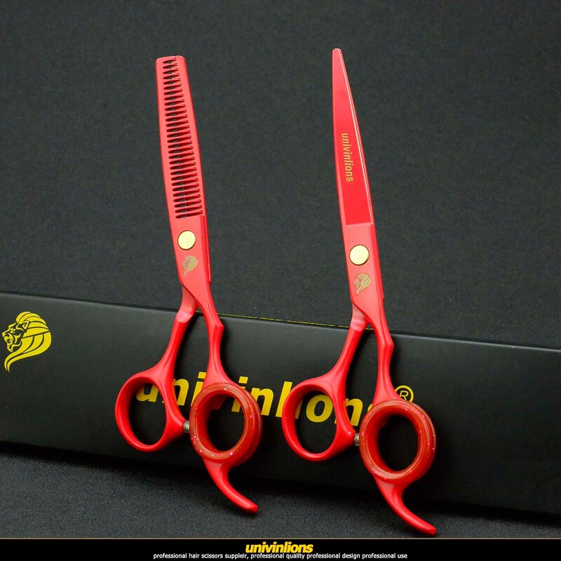 univinlions 6" επαγγελματικό κομμωτήριο ψαλίδι μαλλιών κομμωτήριο κούρεμα μαλλιών ψαλίδι αραίωση ψαλίδι κουρέας κούρεμα tijeras ciseaux