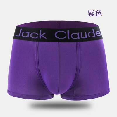Jack Claude Férfi Fehérnemű Boxerek Férfi Bugyik Tok Tok Áttetsző alsónadrág Férfi szűk alsónadrág Boxer