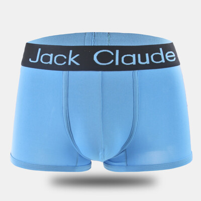 Jack Claude Férfi Fehérnemű Boxerek Férfi Bugyik Tok Tok Áttetsző alsónadrág Férfi szűk alsónadrág Boxer