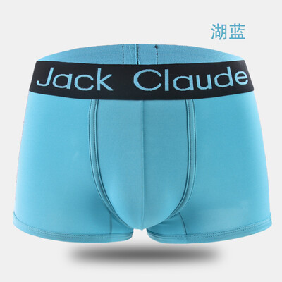 Jack Claude Férfi Fehérnemű Boxerek Férfi Bugyik Tok Tok Áttetsző alsónadrág Férfi szűk alsónadrág Boxer