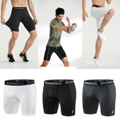 Sport Fitness Nadrágok Férfi Tornatermi Rövidnadrág Edzés Harisnya Futó Edzés Alsónadrágok Kompressziós Leggings Kosárlabda Sportruházat