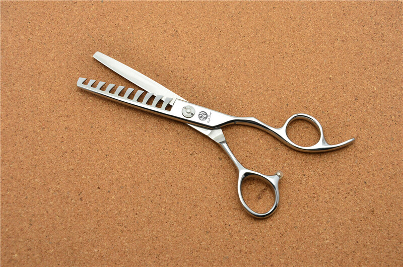 2005Z 6`` 17cm Purple Dragon Professional κομμωτήριο Scissors JP 440C 10 Teeth 45% Thinning Rate Thinning Scissors Hair Ψαλίδι