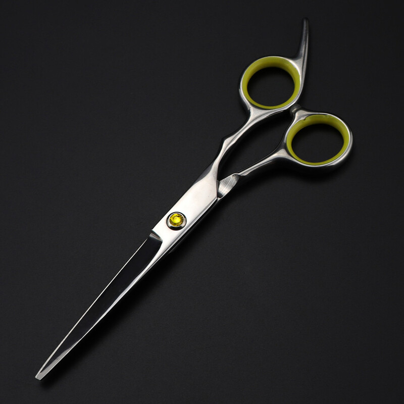 Επαγγελματικό ατσάλι JP 440c 6 ιντσών Κίτρινο πετράδι ψαλίδι κοπής μαλλιών κούρεμα αραίωση εργαλεία κουρείου ψαλίδι ψαλίδι κομμωτικής