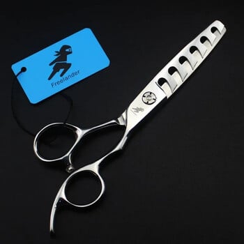 Κομμωτήριο 6 ιντσών με διπλό άκρο Stylist Barbers Thinning Shears Scissors Professional Barbers Thinning Scissors NE