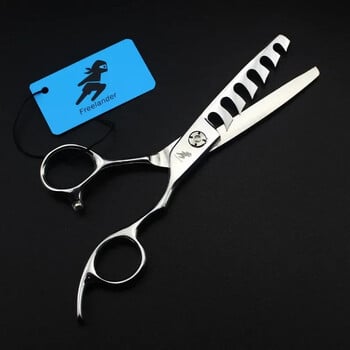 Κομμωτήριο 6 ιντσών με διπλό άκρο Stylist Barbers Thinning Shears Scissors Professional Barbers Thinning Scissors NE