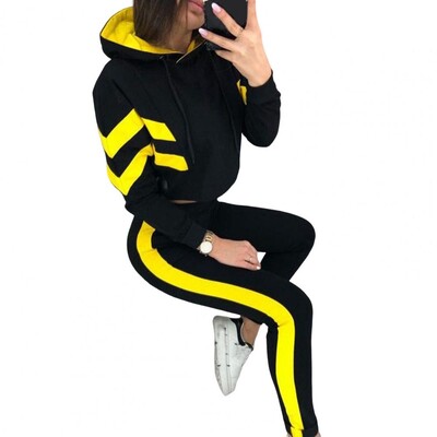 2 részes szett női 2023 hot style Európa Amerika őszi kapucnis polár öltöny kétrészes sportkészlet dropshipping