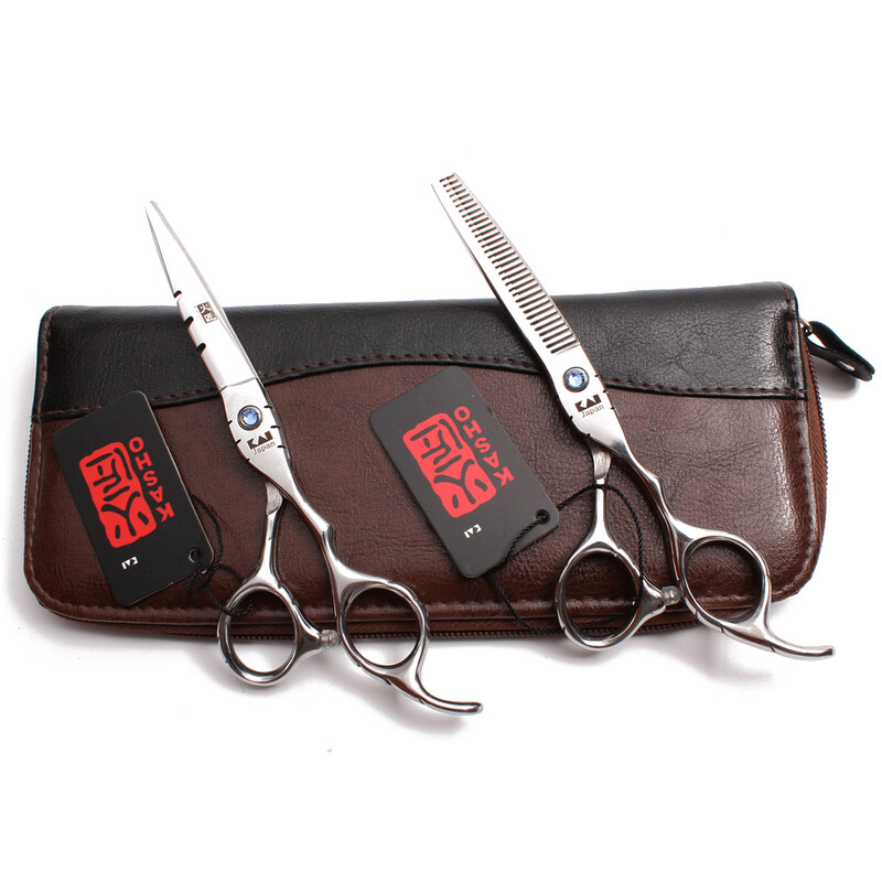 Επαγγελματικό ψαλίδι κομμωτηρίου 5,5" 6" Ανοξείδωτο ψαλίδι κοπής Ψαλίδι αραίωσης κομμωτήριο Ψαλίδι κομμωτήριο Σετ κούρεμα H1010