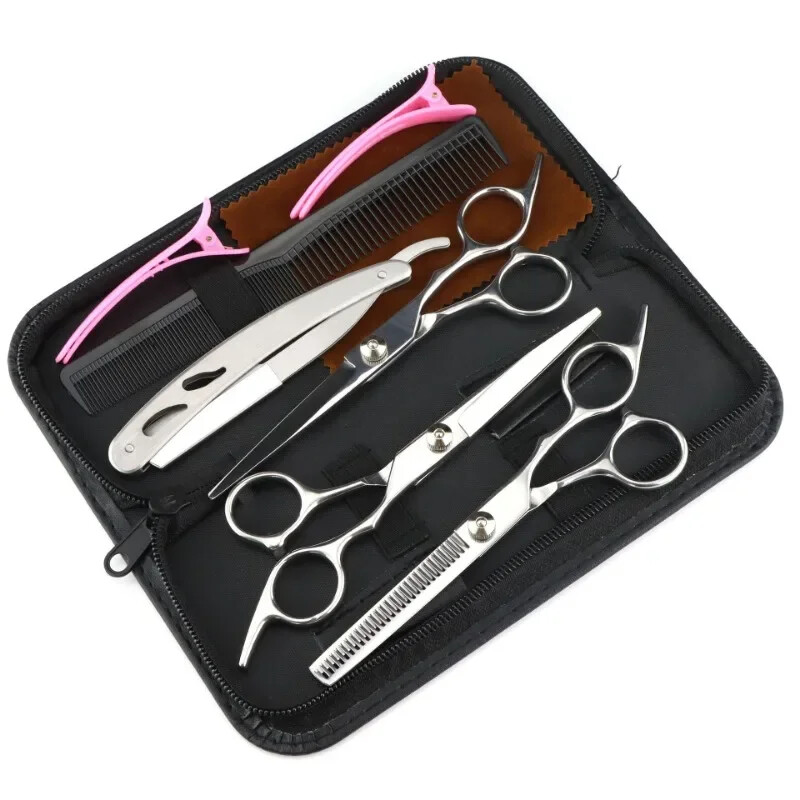 επαγγελματική Ιαπωνία 440c ατσάλι 6 ιντσών συνδυαστικό ψαλίδι κοπής μαλλιών κούρεμα αραίωση κουρέας ψαλίδι κομμωτικής κοπής ψαλίδι κομμωτικής