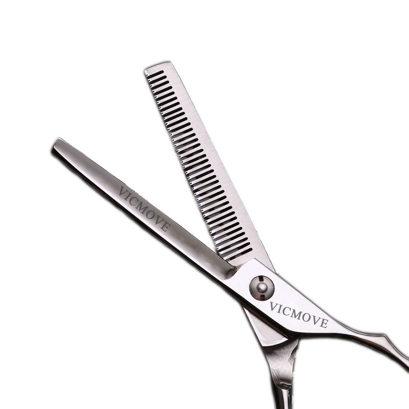 Σετ επαγγελματικών ψαλιδιών κομμωτικής 5,5 ιντσών κοπής + αραίωσης ψαλιδιών κουρέων υψηλής ποιότητας