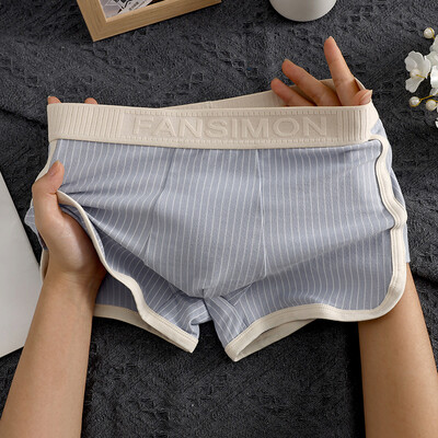 [Bloom the love] Νέα 3 τμχ Boxer Ανδρικά Εσώρουχα Βαμβακερά Απαλή Μόδα Boxershort Ανδρικά Boxers Man Cuecas Masculina Μέγεθος M-3XL HS6519