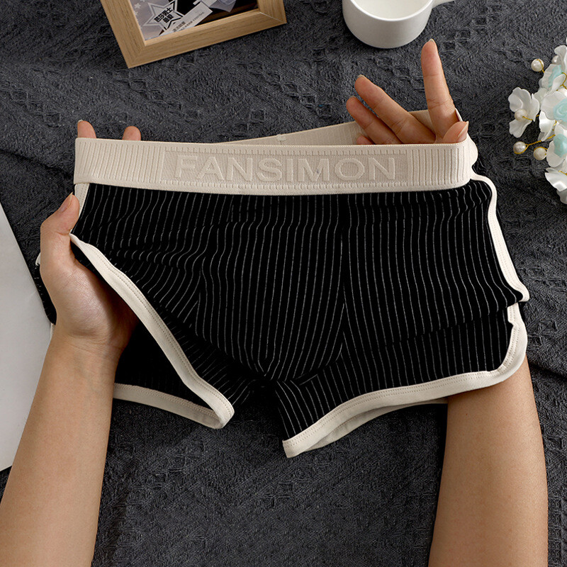 [Bloom the love] Νέα 3 τμχ Boxer Ανδρικά Εσώρουχα Βαμβακερά Απαλή Μόδα Boxershort Ανδρικά Boxers Man Cuecas Masculina Μέγεθος M-3XL HS6519