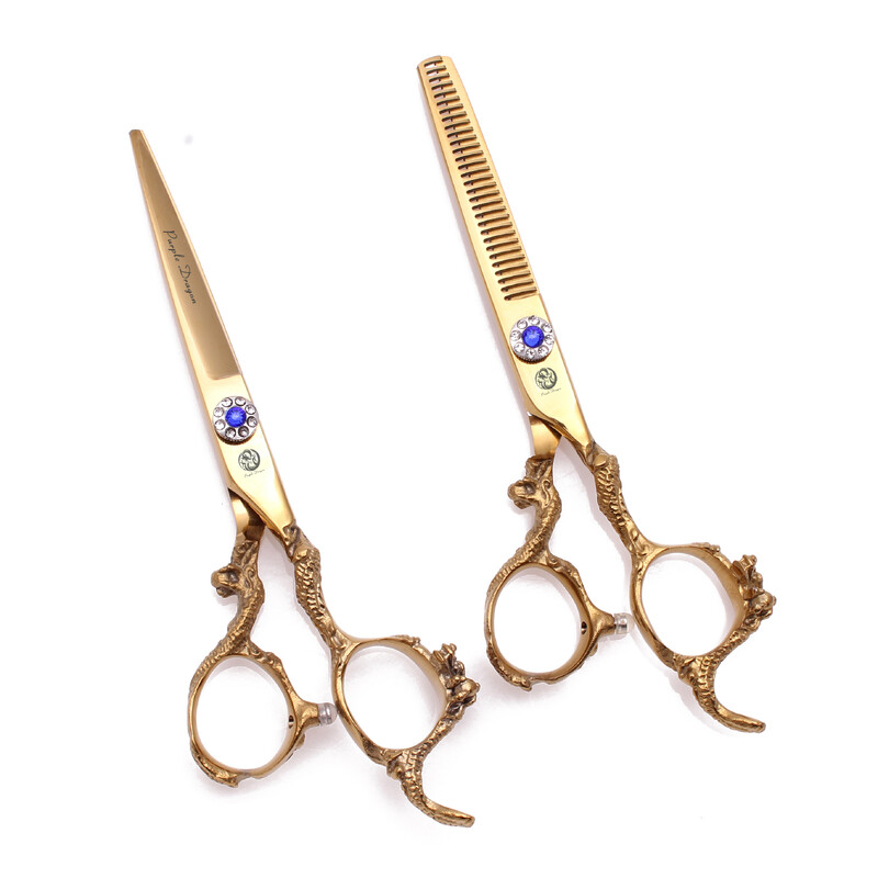 Επαγγελματικό ψαλίδι 5,5" 6" Ανοξείδωτο ψαλίδι κοπής μαλλιών Barber Ψαλίδι κομμωτικής ψαλίδι αραίωσης Dropshipping Z9003