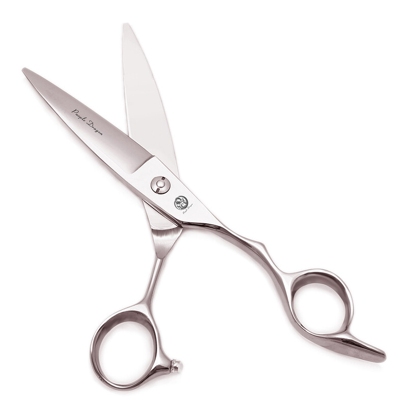 Professional Hair Scissors 6" Japan 440C Purple Dragon Κομμωτική ψαλίδα κοπής Αραίωση Ψαλίδι Σετ Σχήμα Φύλλων Ιτιάς Z1022