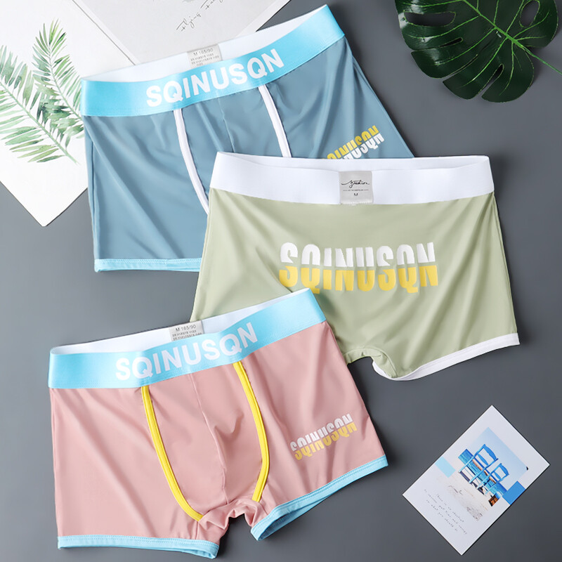 Ανδρικά εσώρουχα Αθλητικό σλιπ μπόξερ Ανδρικά σορτς Cool Feeling Breathable Ανδρικά σώβρακα μπόξερ