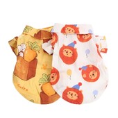 Fiú kutya macska ingek Rajzfilm Design Pet Puppy Overshirt Tavaszi/nyári ruházati ruházat