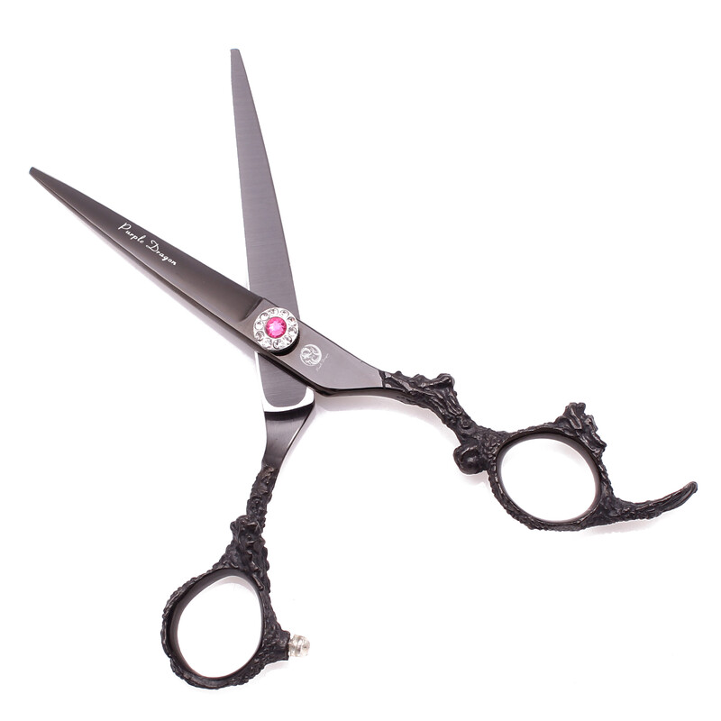 Επαγγελματικό ψαλίδι μαλλιών Purple Dragon 6" Japan 440C Ψαλίδι κοπής Ψαλίδι αραίωσης Ψαλίδι κομμωτικής Dropshipping Z9005