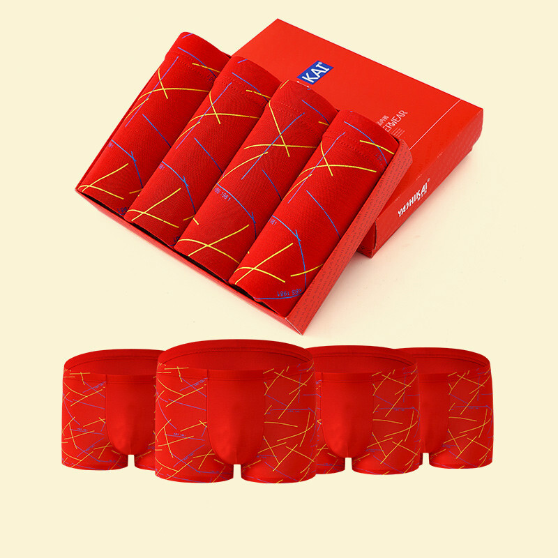 Ανδρικά εσώρουχα Μπόξερ Ριγέ Μοντάλ Μπόξερ Σορτς Casual Εσώρουχα Ανδρικά Εσώρουχα Ανδρικά Εσώρουχα Μεγάλο μέγεθος 5XL 6XL 7XL