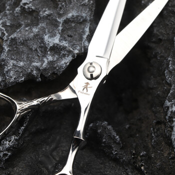 FnLune 4,5 ιντσών Vg-10 Professional Hair Salon Scissors Cut Barber Accessories Haircut Thinning Shear Εργαλεία κομμωτικής Ψαλίδι