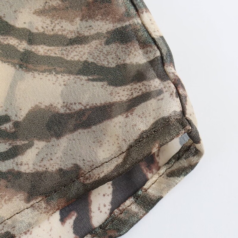 Γυναικείο μονό στήθος με μακρυμάνικο μπλουζάκι με στάμπα με παγιέτες Μοντέρνο και casual ευέλικτο ταμπεραμέντο Νέο