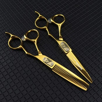 6,0 ιντσών VG-10 Professional Hair Salon Scissors Cut cutting Barber Accessories Haircut Thinning Shear Hairdressing Tool Scissors