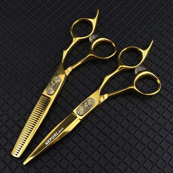 6,0 ιντσών VG-10 Professional Hair Salon Scissors Cut cutting Barber Accessories Haircut Thinning Shear Hairdressing Tool Scissors