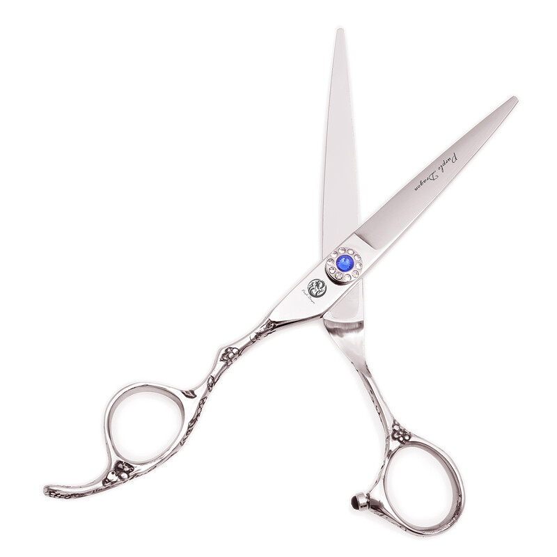 Ψαλίδι κομμωτηρίου Left-hand Purple Dragon Χονδρικό ψαλίδι κοπής 5,5" 6" Ψαλίδι αραίωσης Barber Scissors Set Z8002