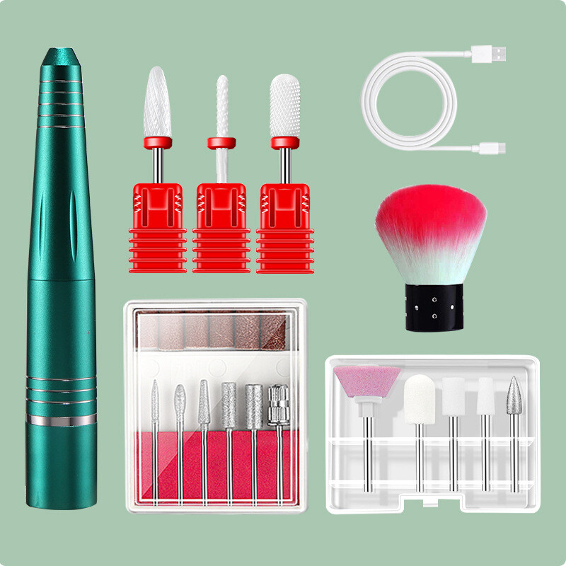 Nagų valiklis, 30 000 RPM, ypač ilgas baterijos veikimo laikas, nagų lako valiklis