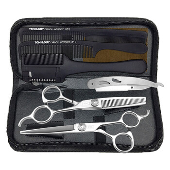 VP Hairdressing Scissors 5.5 6.0Inch Set 440C Japan Professional Barber Scissors Hairdresser cutting Hair Thinning Salon Tools