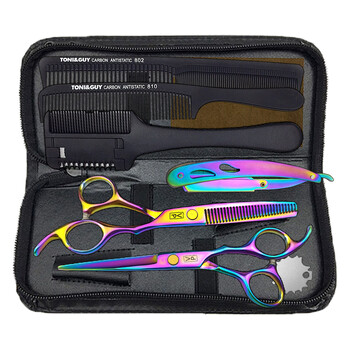 VP Hairdressing Scissors 5.5 6.0Inch Set 440C Japan Professional Barber Scissors Hairdresser cutting Hair Thinning Salon Tools