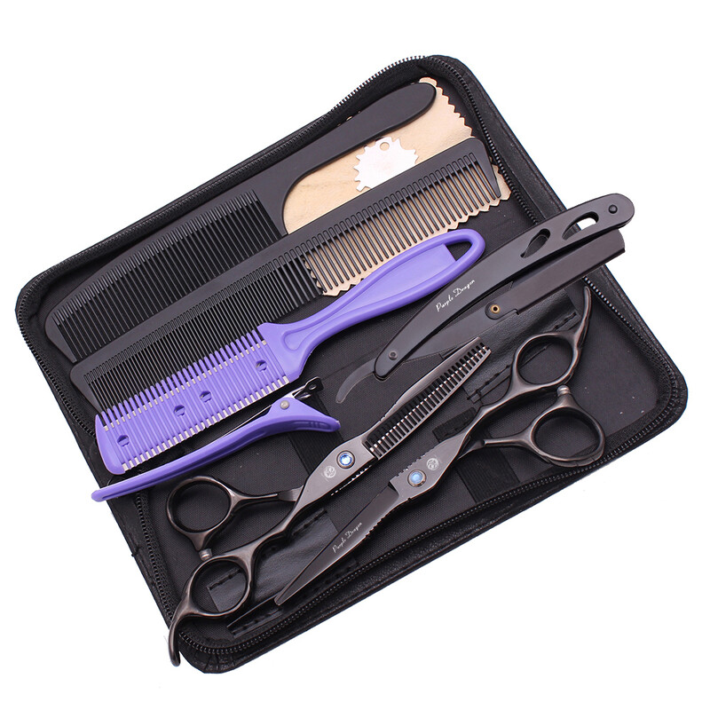 Ψαλίδι μαλλιών 6" Ιαπωνίας Ανοξείδωτο επαγγελματικό ψαλίδι κοπής ψαλίδι αραίωσης Dropshipping ψαλίδι για κομμωτήριο Z1011