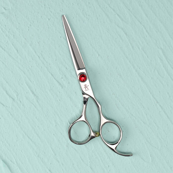 FnLune 5,5 ιντσών VG-10 Professional Hair Salon Scissors Cut Barber Tool Haircut Shear Hairdressing Scissors Imported Ruby Bearing