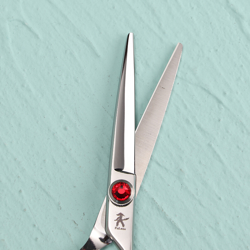 FnLune 5,5 ιντσών VG-10 Professional Hair Salon Scissors Cut Barber Tool Haircut Shear Hairdressing Scissors Imported Ruby Bearing