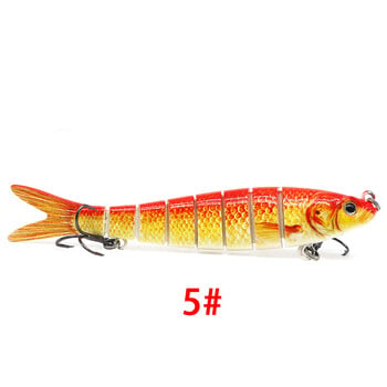 Luya bionic Multi Section Fish Lure 8 Sections Broken Section Hard Bait Fabric Multi Section Fish 13,5cm/10cm Fishing Tackle Factory