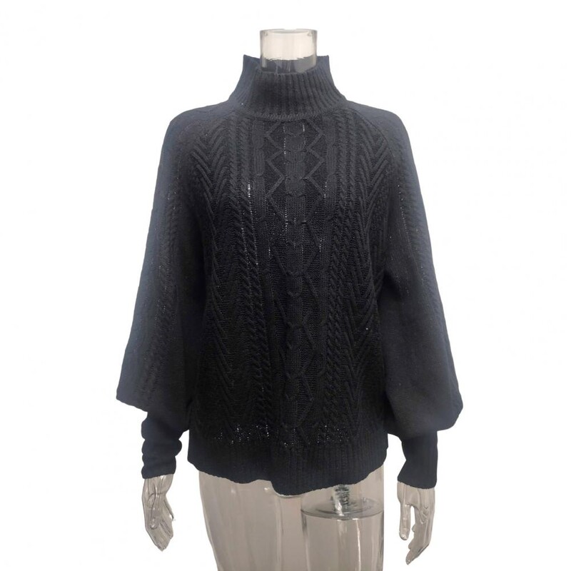 Sieviešu džemperis vienkrāsains O veida kakla lukturis ar garām piedurknēm Trikotāžas džemperis Džemperis Sieviešu brīvs džemperis Sieviešu ielas apģērbs