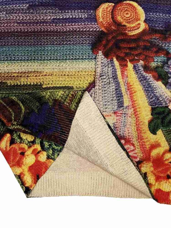 Φθινοπωρινό και χειμώνα νέα κομψή ευέλικτη γυναικεία μπλούζα με μακρυμάνικη μπλούζα με μοτίβο ψηφιακής εκτύπωσης κομψό γυναικείο λεπτό πουλόβερ