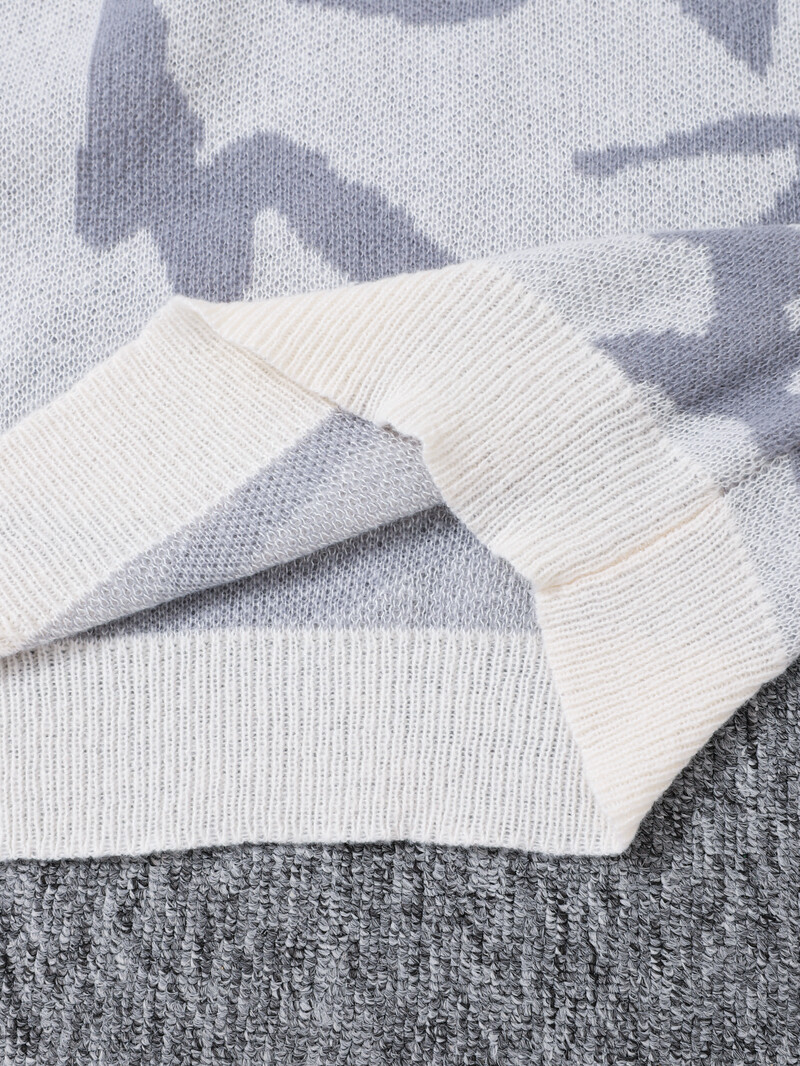 Pulover pentru bărbați, cu model de graffiti, de toamnă, populare de primăvară, pulover casual cu gât rotund, culoare contrastantă