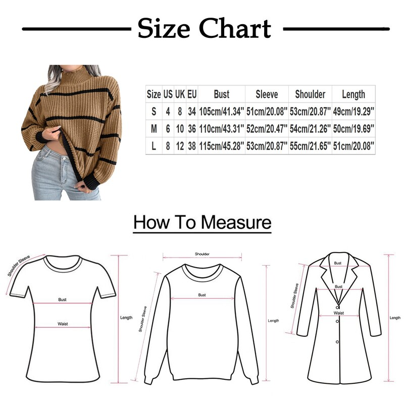 Rudens ziemas sieviešu modes džemperis ar garām piedurknēm Lielizmēra svītrains gadījuma rakstura džemperis ar sānu apkakli, dalīta tunika džemperis, trikotāžas džemperis