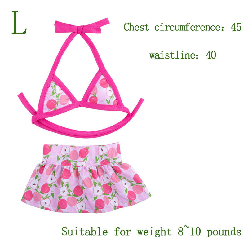 1Gb Suņu bikini Vasaras apģērbs Modes Pludmales Apģērbs Mājdzīvnieku komplekts Mājdzīvnieku komplekts Peldkostīms Teddy Ragdoll Mājdzīvnieku piederumi Mājdzīvnieku piederumi