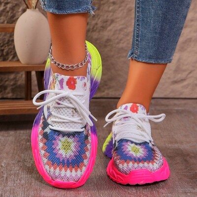 Női tornacipők 2024 Légáteresztő hálós lapos Designer Cipők Alkalmi naplopók Cipők Őszi divat Cipők Női Zapatos De Mujer