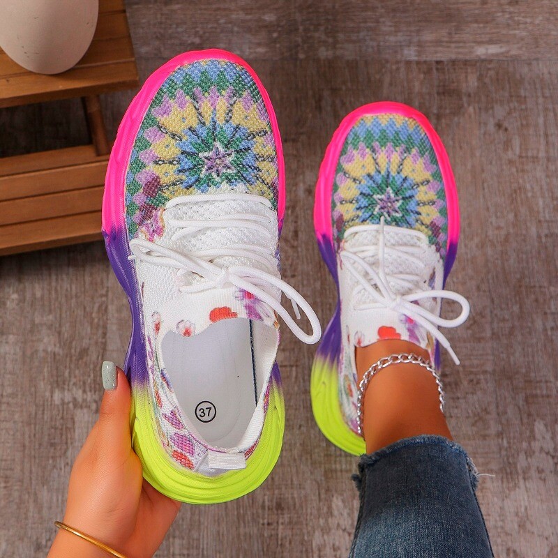 Sieviešu kedas 2024. gads. Elpojošs siets, plakans dizains Dizaineru apavi ikdienišķai siksniņai Apavi Rudens modes kedas sievietēm Zapatos De Mujer