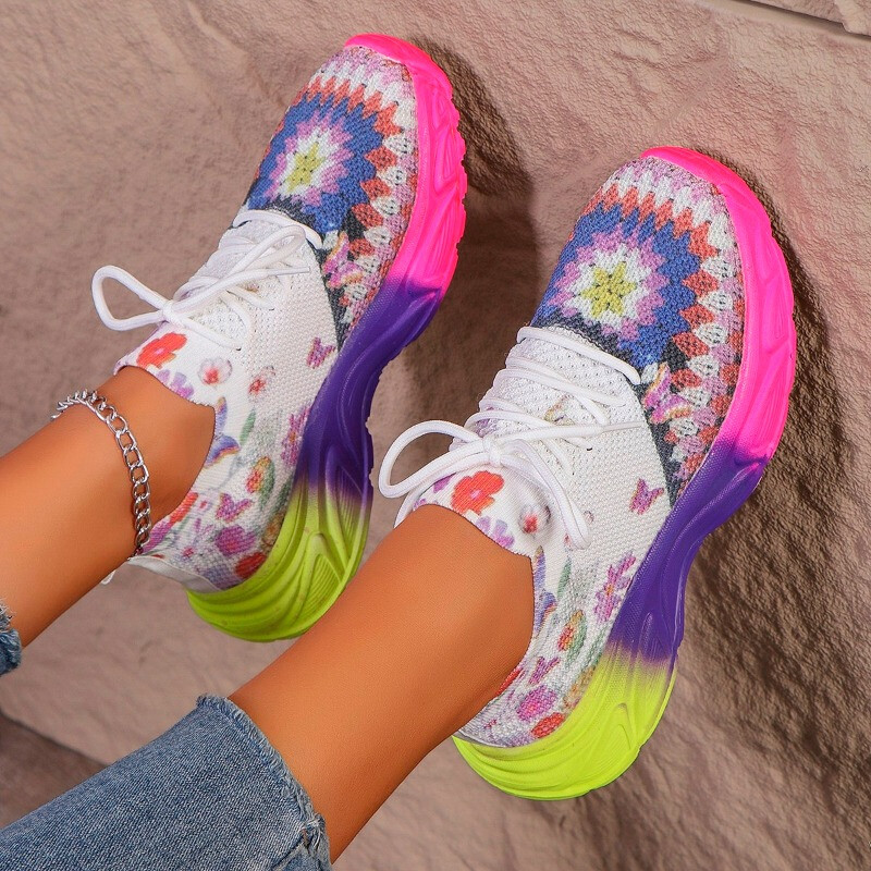 Sieviešu kedas 2024. gads. Elpojošs siets, plakans dizains Dizaineru apavi ikdienišķai siksniņai Apavi Rudens modes kedas sievietēm Zapatos De Mujer