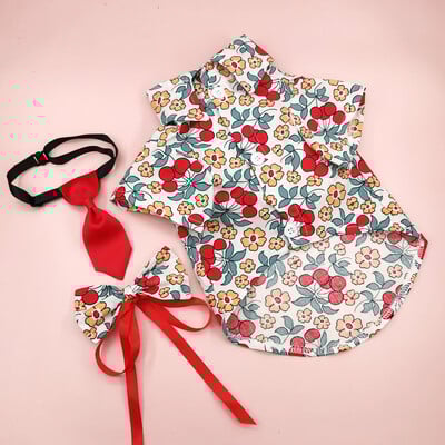 Naminio gyvūno šunų poros drabužiai naminių gyvūnėlių uniforma drabužiai mažiems šunims drabužių mylėtojams Kostiumas naminių gyvūnėlių marškinėlių suknelė Kačiuko čihuahua šuniuko sijonas