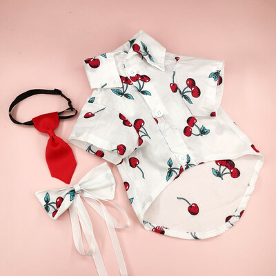 Naminio gyvūno šunų poros drabužiai naminių gyvūnėlių uniforma drabužiai mažiems šunims drabužių mylėtojams Kostiumas naminių gyvūnėlių marškinėlių suknelė Kačiuko čihuahua šuniuko sijonas