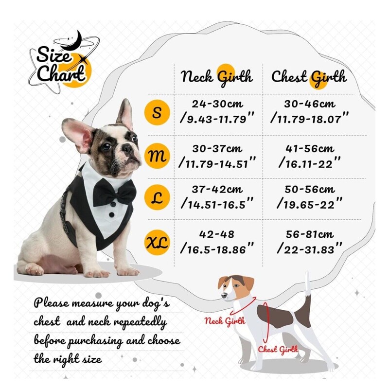 Ολοκαίνουργιο σχοινί έλξης κατοικίδιων ζώων, ενδύματα σκύλων κατά της αποβολής, μία ζώνη στήθους, κοστούμι σμόκιν, συμπεριλαμβανομένου (ζώνη στήθους + σχοινί έλξης)